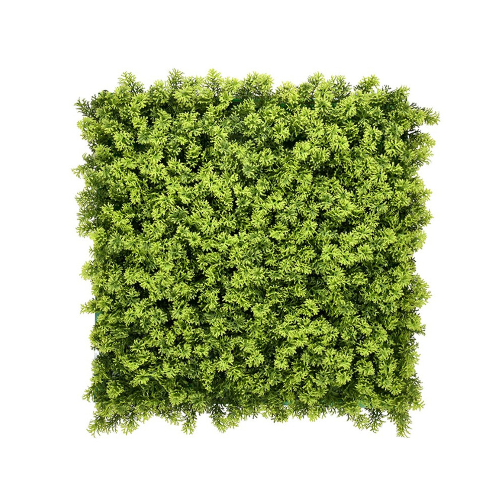 Houttuynia Cordata Çim Duvar 50×50 Panel | Ferah Yeşil Duvar