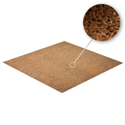 7 mm bej çim halı